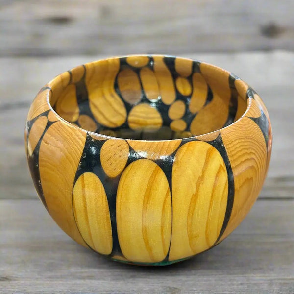 142 - 02 Wood Bowls - Larry Collicutt - Painted Door on Main