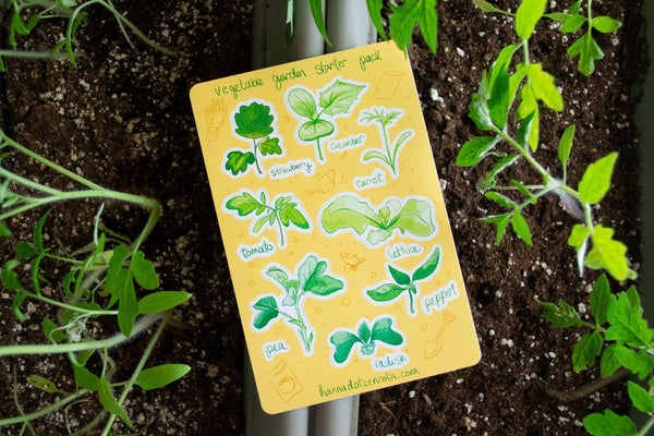 146 - 05 Sticker Sheets - HannadMade - Painted Door on Main