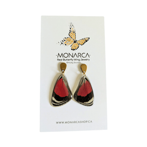 Wing Earrings - Monarca Jewelry & Decor - Painted Door on Main