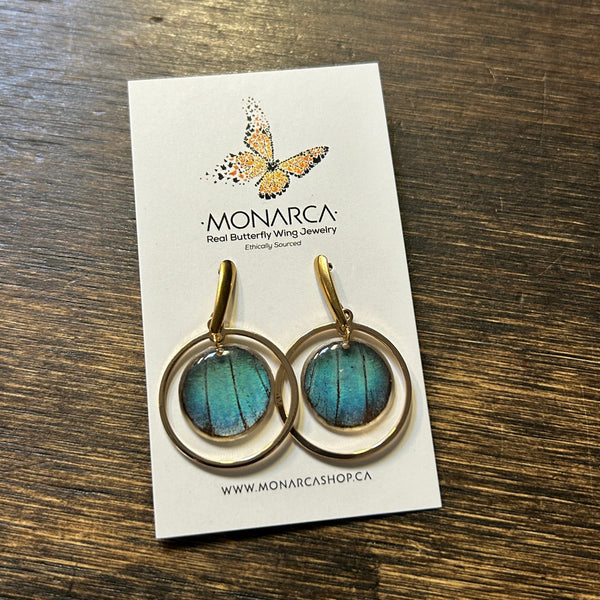 147 - 02 Geometric Earrings - Monarca Jewelry & Decor - Painted Door on Main
