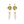 Geometric Butterfly Wing Earrings - Painted Door on Main - 147 Monarca Jewelry & Decor