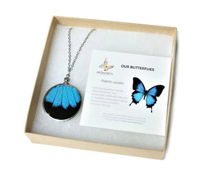 Round Pendant Necklace - Monarca Jewelry & Decor - Painted Door on Main