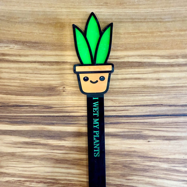 151 - 03 Acrylic Plant Stakes - Noodle Art - Painted Door on Main