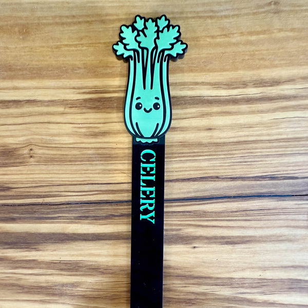 151 - 04 Acrylic Garden Stakes - Noodle Art - Painted Door on Main