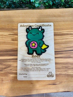 151 - 10 Monster Adoption Kit - Noodle Art - Painted Door on Main
