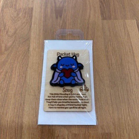 151 - 11 Monster Pocket Hug - Noodle Art - Painted Door on Main