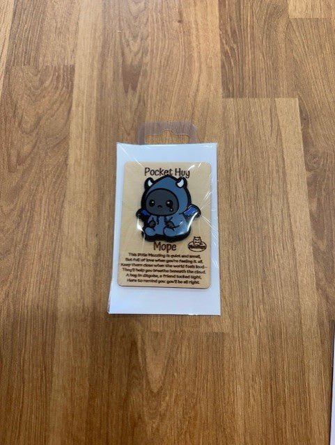 151 - 11 Monster Pocket Hug - Noodle Art - Painted Door on Main