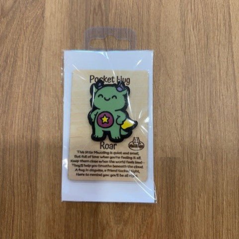 151 - 11 Monster Pocket Hug - Noodle Art - Painted Door on Main