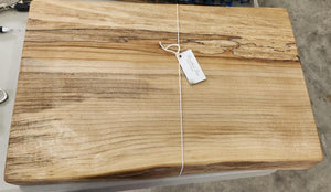 152 - 01 Salted Maple Butcher Blocks - Crooked Tree Wood Art - Painted Door on Main