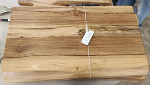 152 - 01 Salted Maple Butcher Blocks - Crooked Tree Wood Art - Painted Door on Main