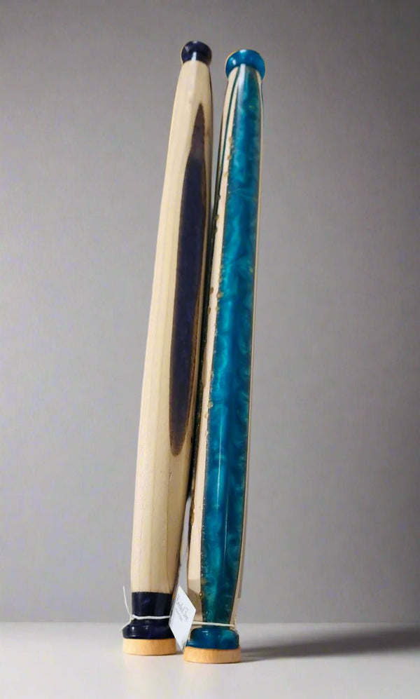 152 - 05 Wood & Epoxy French Rolling Pins - Crooked Tree Wood Art - Painted Door on Main