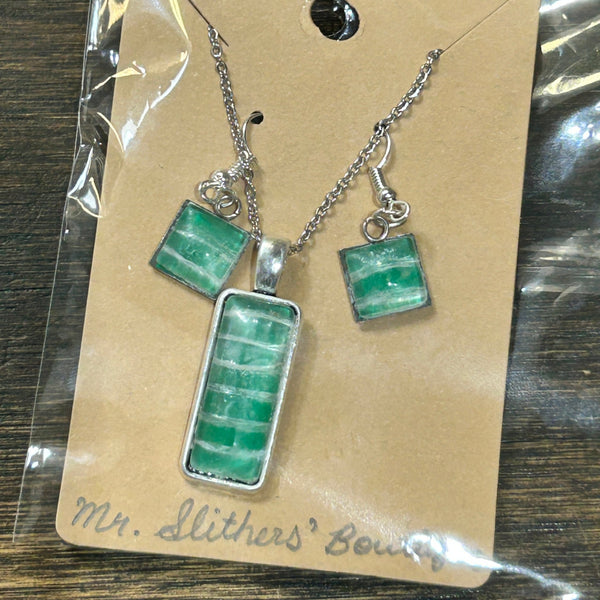 153 - 01 Snakeskin Jewelry Sets - Mr Slithers' Boutique - Painted Door on Main