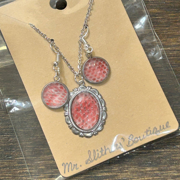 153 - 01 Snakeskin Jewelry Sets - Mr Slithers' Boutique - Painted Door on Main
