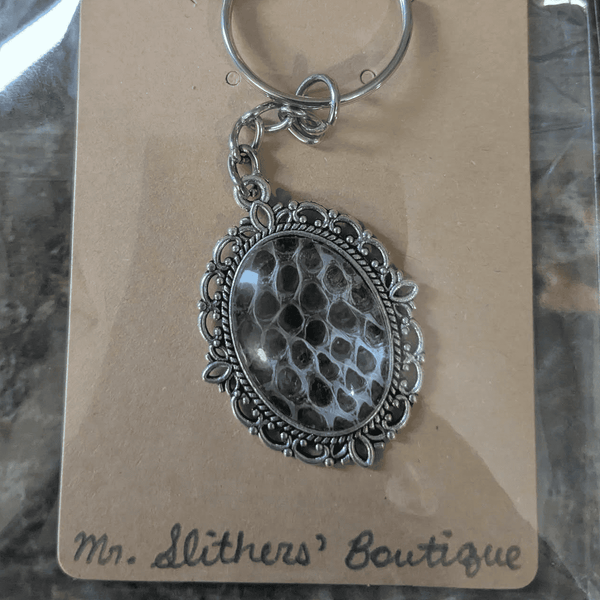 153 - 03 Ornate Snakeskin Keychains - Mr Slithers' Boutique - Painted Door on Main