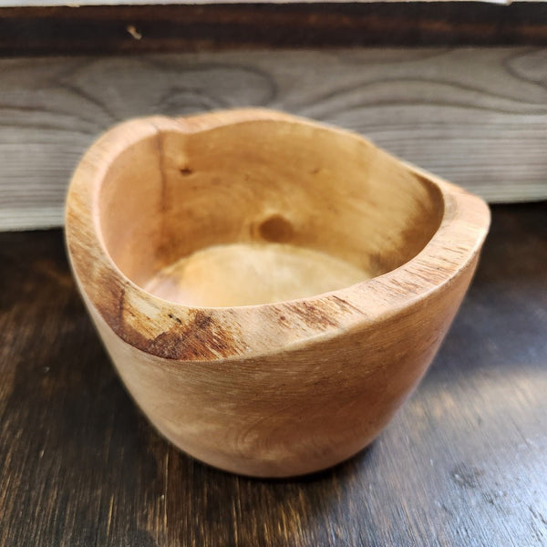 154 - 02 Wooden Bowls - Bob Shave Woodworks - Painted Door on Main
