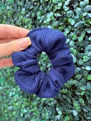 155 - 01 Organic Waffle Scrunchies - Alayna B & Co. - Painted Door on Main