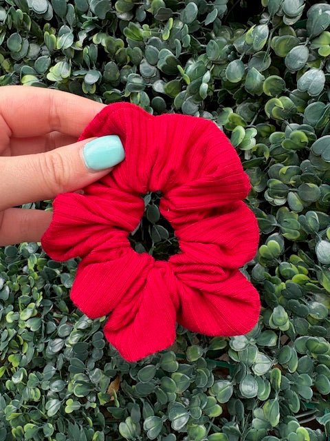 155 - 02 Organic Bamboo Scrunchies - Alayna B & Co. - Painted Door on Main