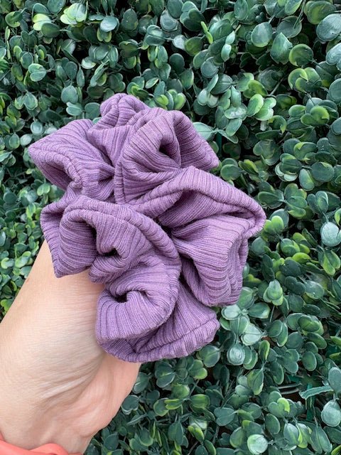 155 - 02 Organic Bamboo Scrunchies - Alayna B & Co. - Painted Door on Main