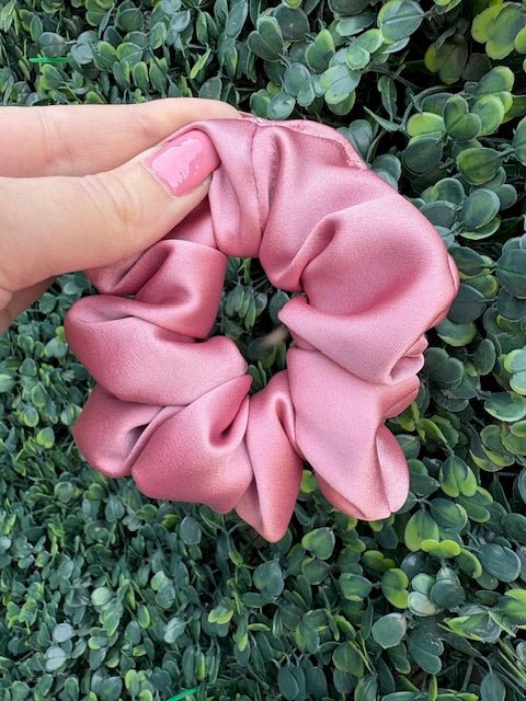 155 - 03 Satin Scrunchies - Alayna B & Co. - Painted Door on Main