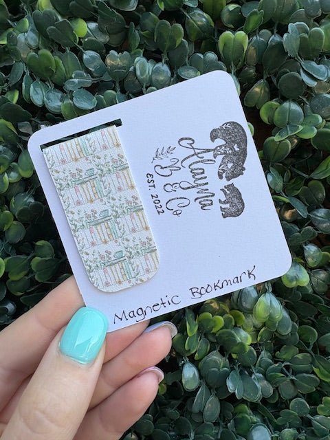 155 - 04 Magnetic Bookmarks - Alayna B & Co. - Painted Door on Main