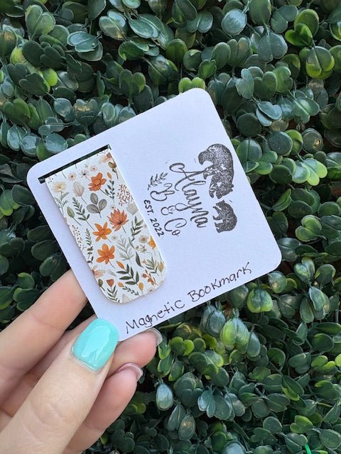 155 - 04 Magnetic Bookmarks - Alayna B & Co. - Painted Door on Main