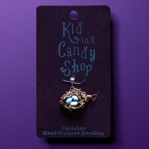 159 - 09 Bird Nest Necklace - Kid in a Candy Shop - Painted Door on Main