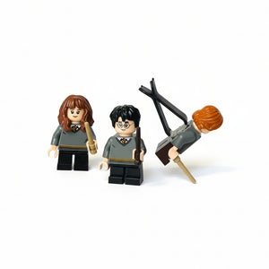 Minifigure Car Vent Clips - Lion Bricks - Painted Door on Main