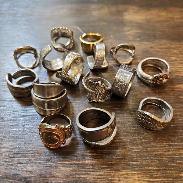 109-05 Upcycled Rings - M&M Studios