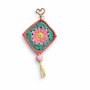 Boho Crochet Keychains