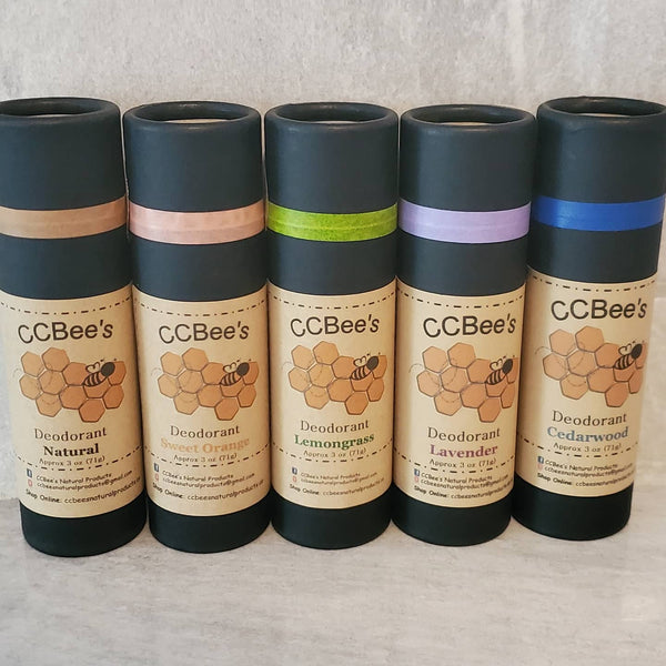 835-01 Organic Deodorant Stick - CCBee's Natural Products