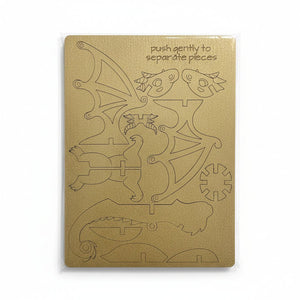 3D Dragon Wooden Puzzle Kit - Painted Door on Main