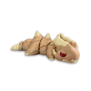 3D Printed Chonk Dragon - Painted Door on Main