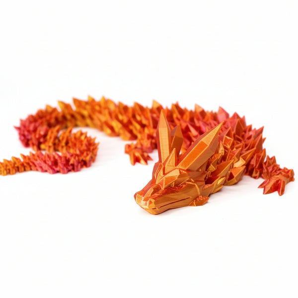 3D Printed Crystal Dragon - Layer Slayerz - Painted Door on Main