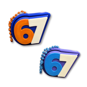 3D Printed Fidget Clickers - Painted Door on Main