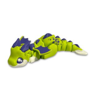 3D Printed Flexi Dragon - Painted Door on Main