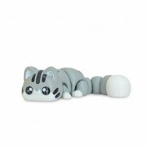 3D Printed Flexi Kitty - Painted Door on Main