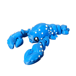 3D Printed Flexi Lobster - Painted Door on Main