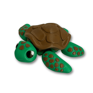 3D Printed Flexi Sea Turtle - Painted Door on Main