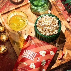 Jingle Bell Pops White Chocolate Popcorn