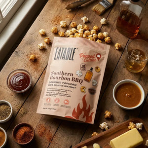 COMING SOON Southern Bourbon Bbq Vegan Popcorn