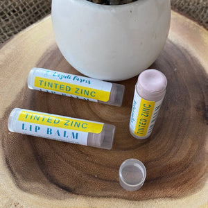 COMING SOON Tinted Zinc + Tallow Lip Balm with SPF 15