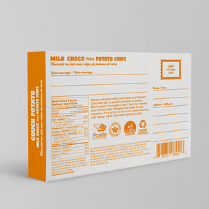 COMING SOON Couch Potato Milk Postcard Chocolate Bar