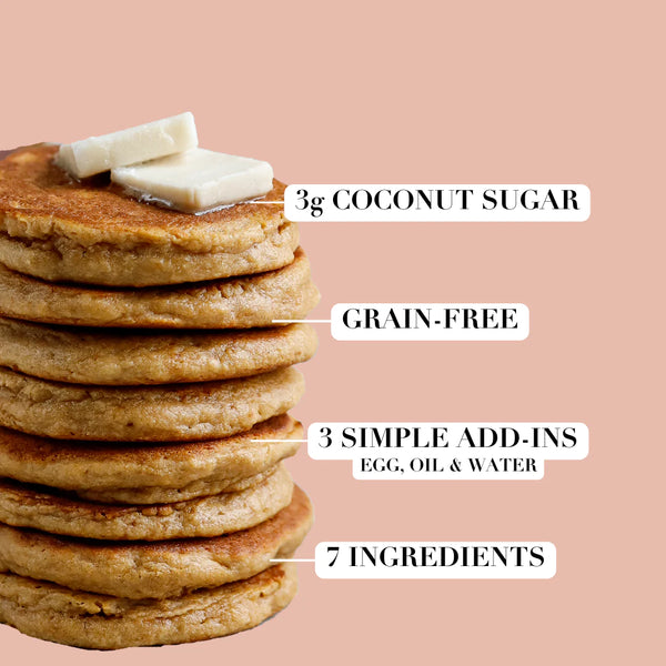 841-03 Grain Free Pancake + Waffle Mix - Stellar Eats