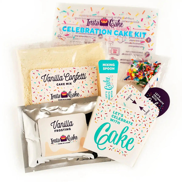 805 - 10 Celebration Cake Kits - InstaCake Cards - Painted Door on Main