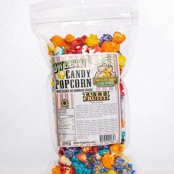 808 - 10 Gourmet Sweet Popcorn - Chocolate Moose Fudge Factory - Painted Door on Main