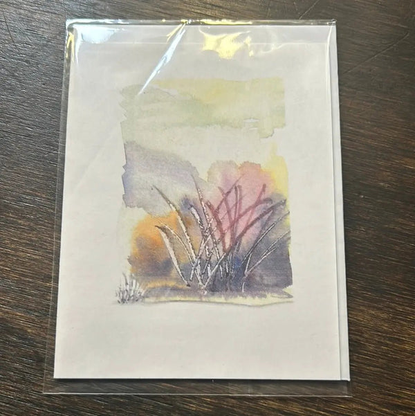 811 - 02 Art Card (4x6") - Ilda Labrecque - Painted Door on Main