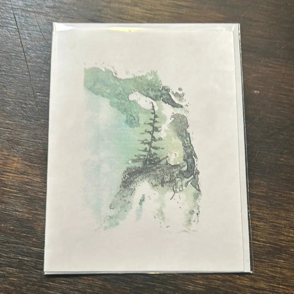 811 - 02 Art Card (4x6") - Ilda Labrecque - Painted Door on Main