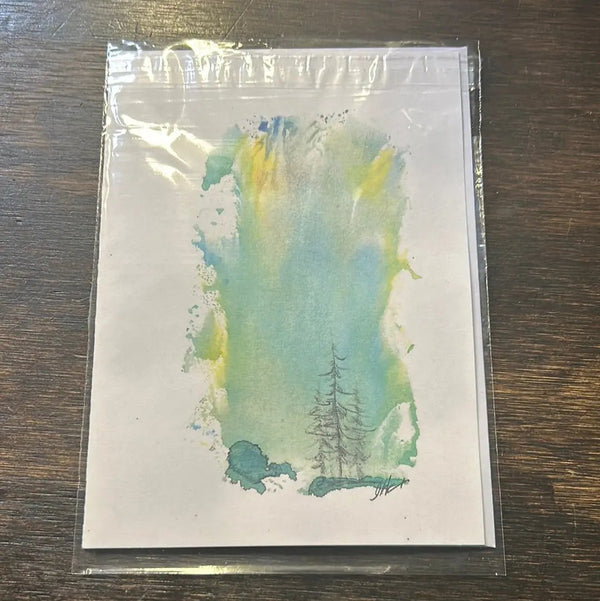 811 - 03 Art Card (5x7") - Ilda Labrecque - Painted Door on Main