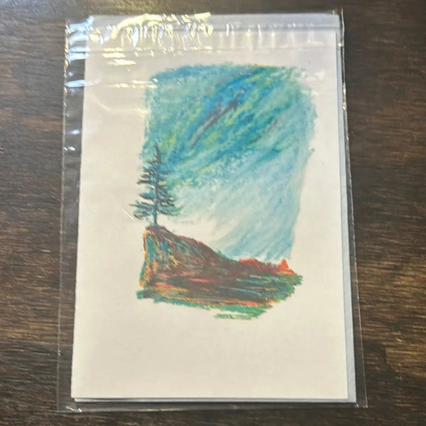 811 - 03 Art Card (5x7") - Ilda Labrecque - Painted Door on Main
