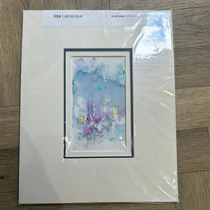 811 - 03 Matted Original Art - Ilda Labrecque - Painted Door on Main